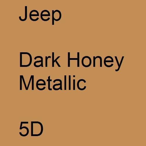 Jeep, Dark Honey Metallic, 5D.